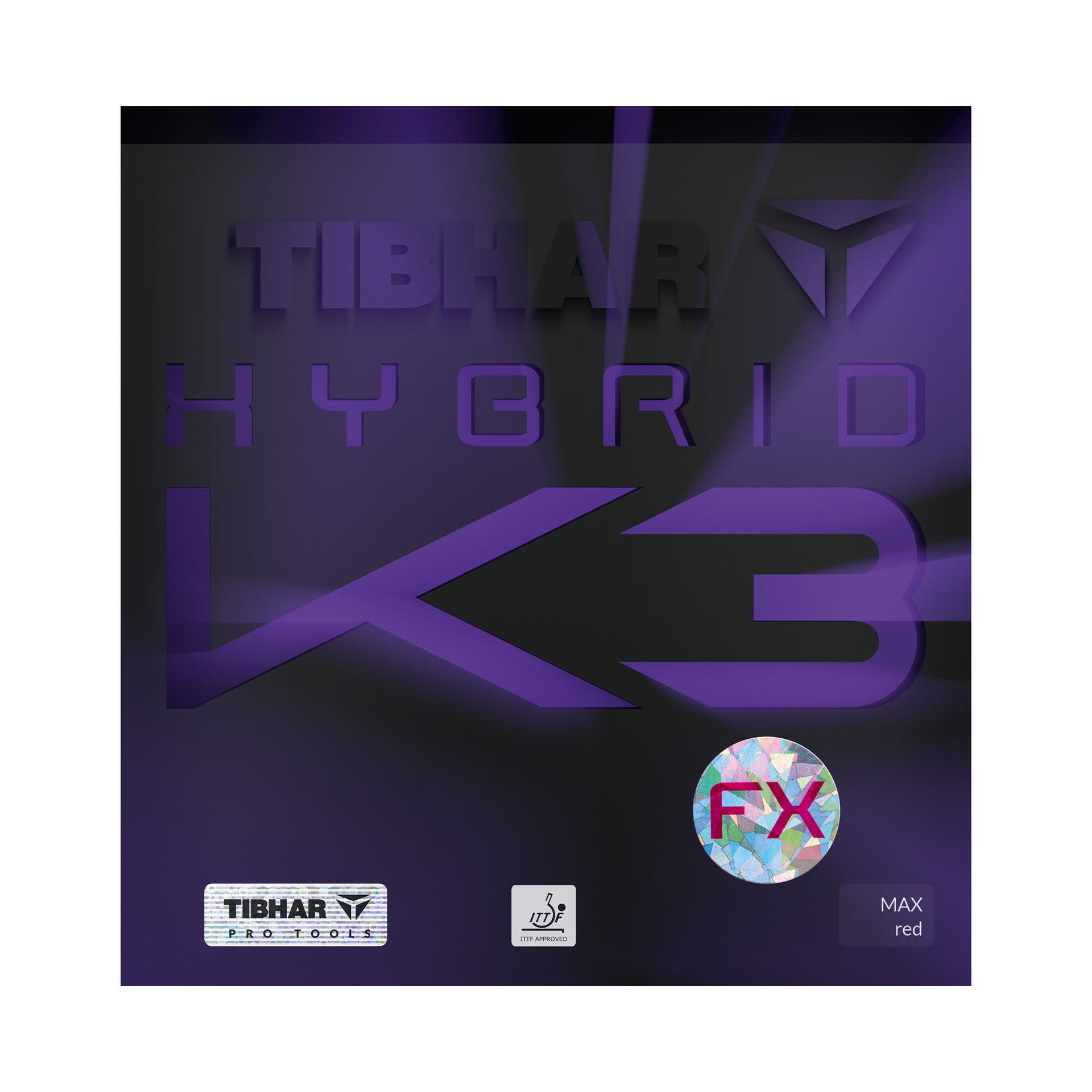 Pokrowiec na rakietkę do tenisa stołowego Tibhar Hybrid K3 FX