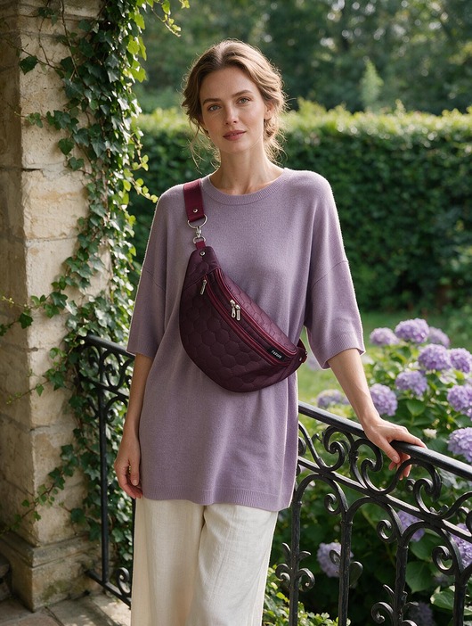 Nerka XL Burgundy + miniportfelik gratis