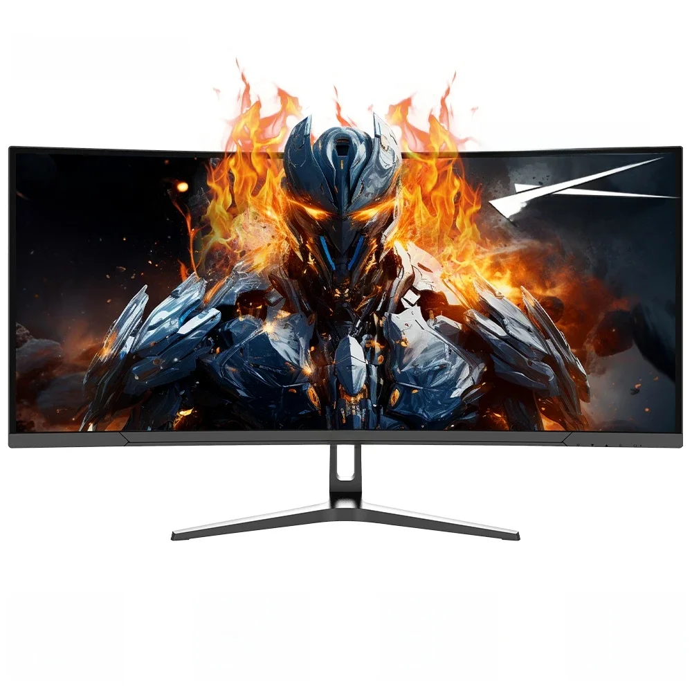 FYHXele 34-calowy monitor 165 Hz VA WQHD Pulpit Szeroki wyświetlacz 21:9 LED Ekran komputera dla graczy 1500R Zakrzywiony DP/3440*1440 34inch-4k 165hz
