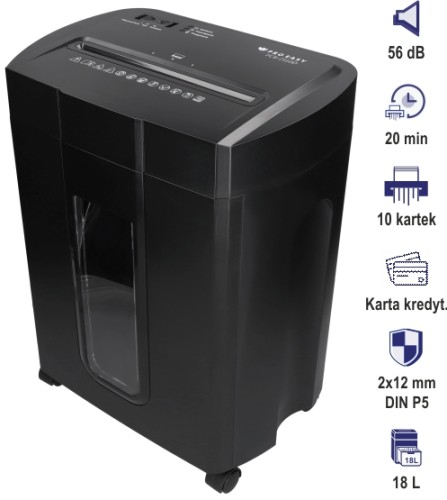 ProEasy Niszczarka do papieru PCB-2510D