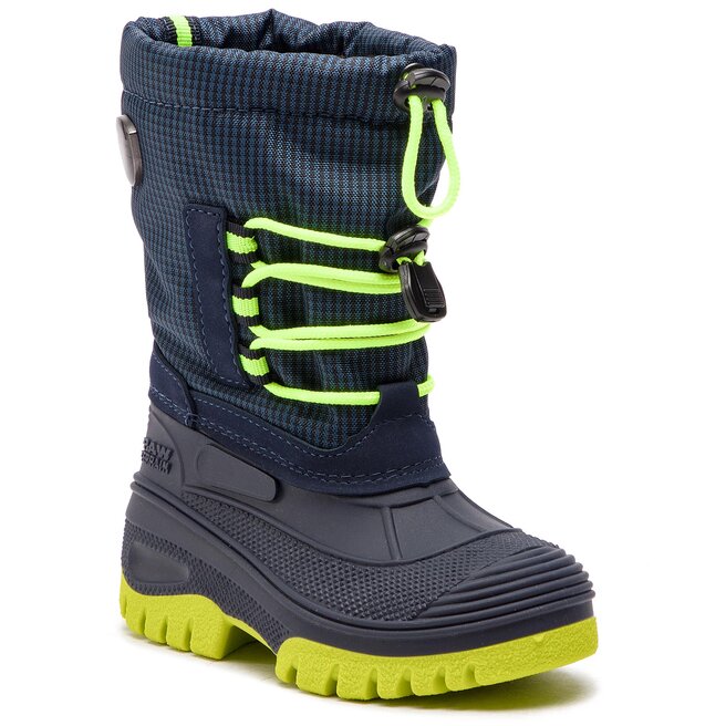 Śniegowce CMP Kids Ahto Wp 3Q49574K Granatowy