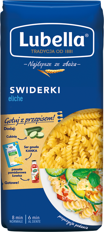 Lubella Eliche Makaron Świderki 400 G