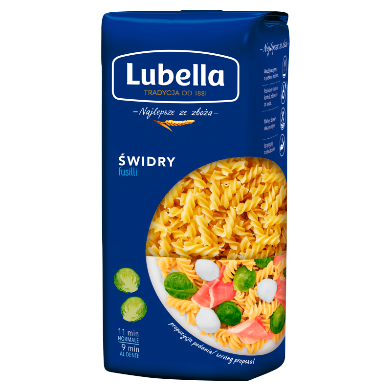 Lubella Makaron Świdry Fusilli 400 g