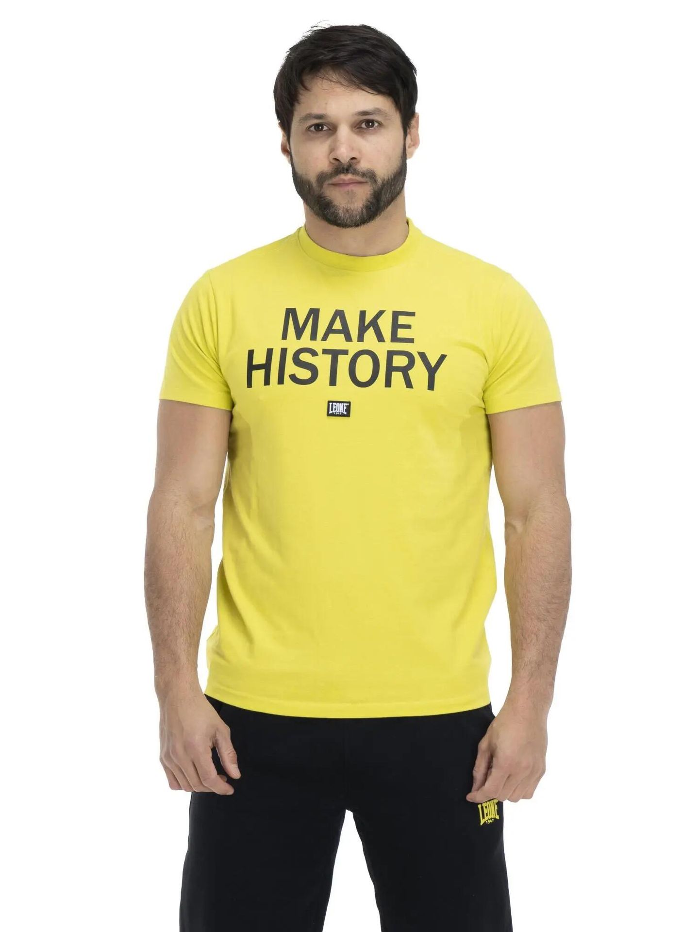 Koszulka męska z nadrukiem „Make History” Welcome Back