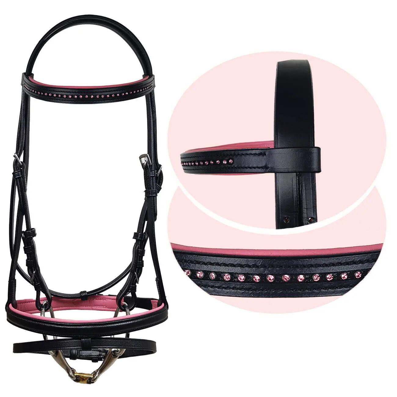 Uzda dla koni York Pink Beauty