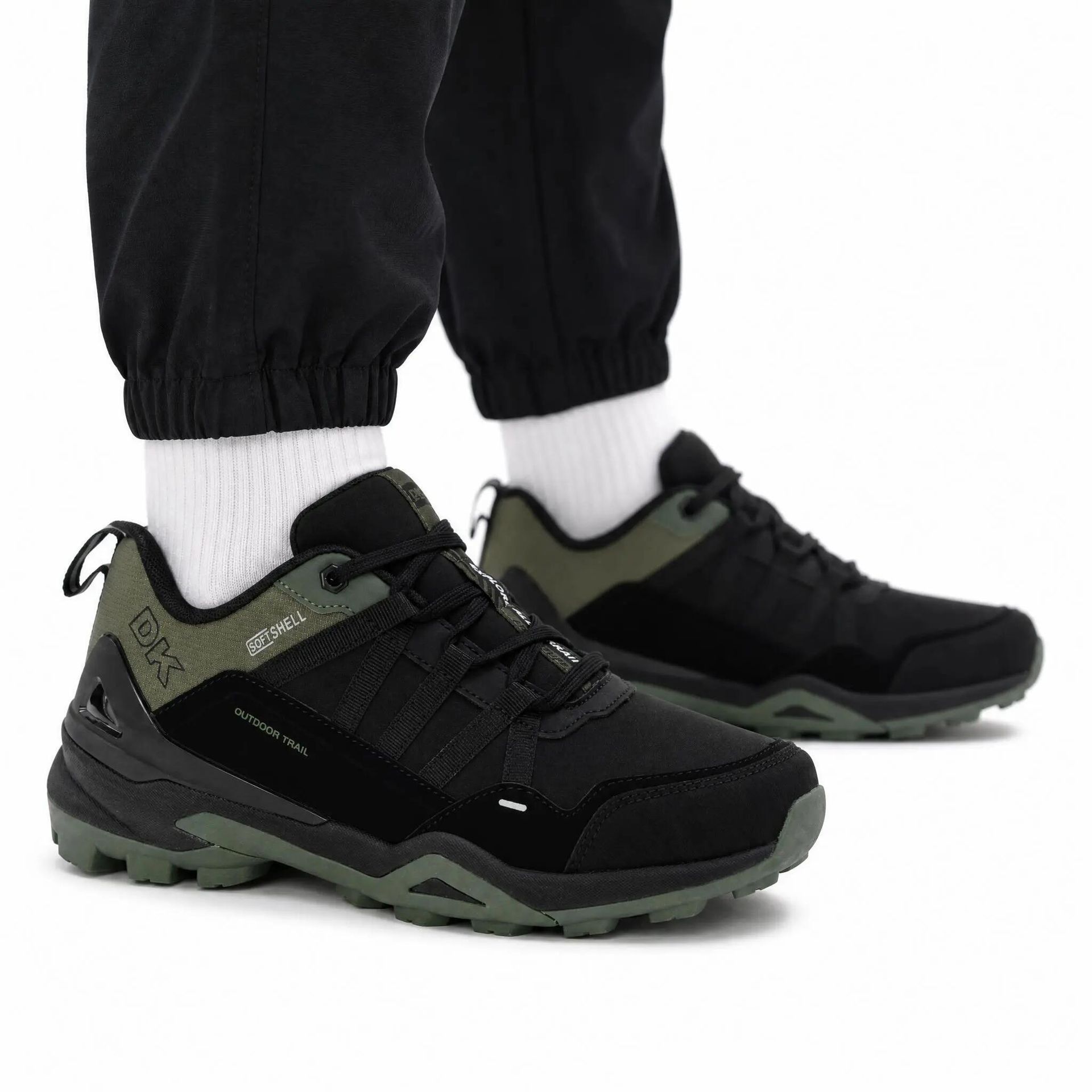 Buty męskie sportowe trekkingowe DK VENOM VB17920 BLACK KHAKI