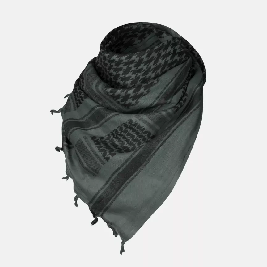 Helikon - Chusta Arafatka Shemagh - Cotton Blend - Shadow Grey - CZ-ASH-CO-35