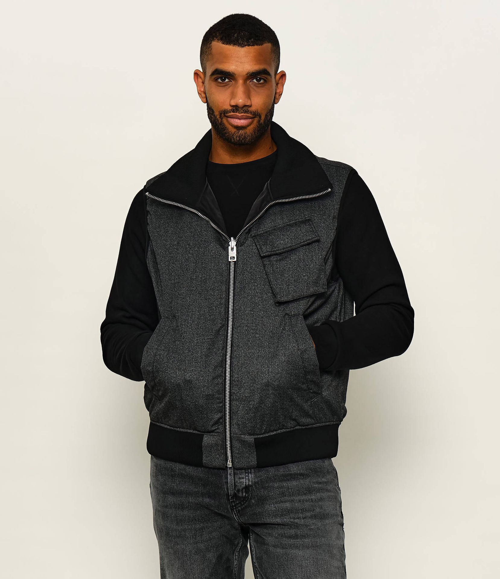 HUGO Dwustronny bezrękawnik Bicko2641 Regular Fit