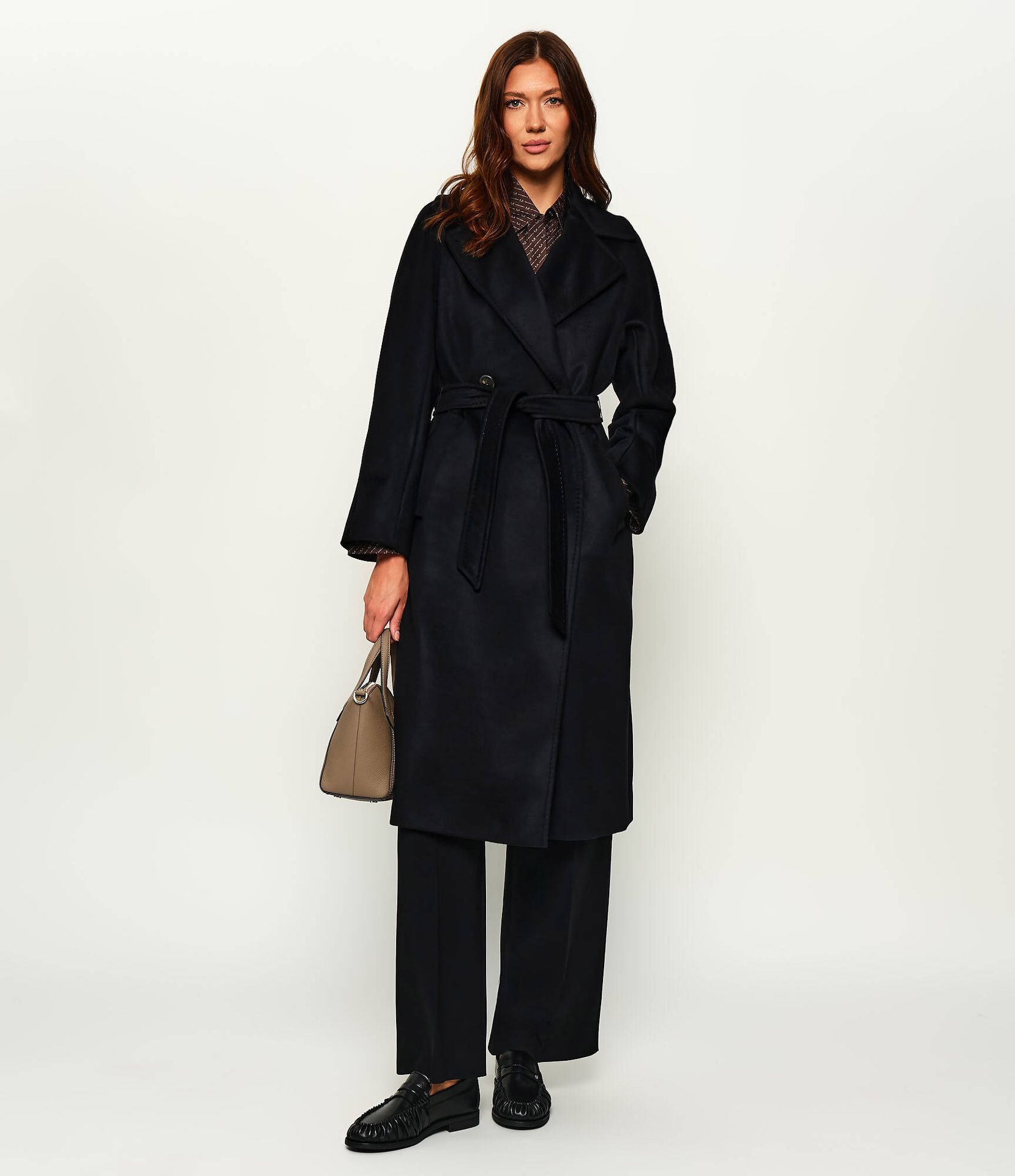 Weekend MaxMara Wełniany płaszcz Wkdresina