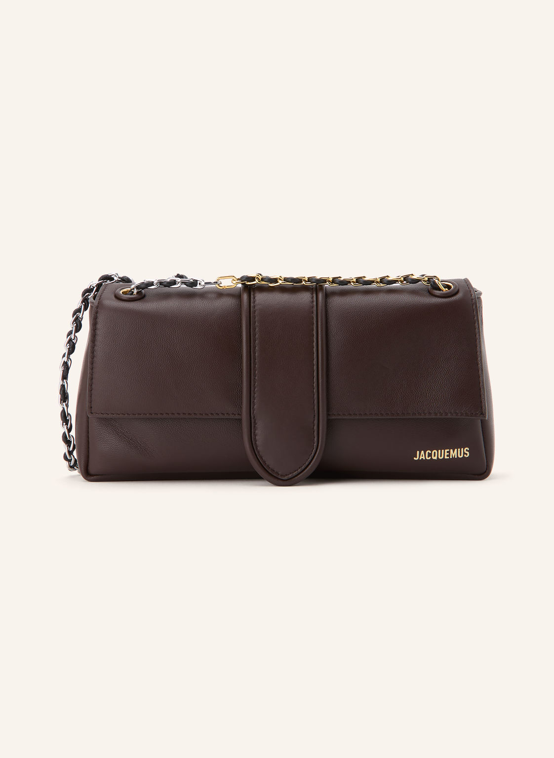 Jacquemus Torba Na Ramię Le Bambino Chaine braun