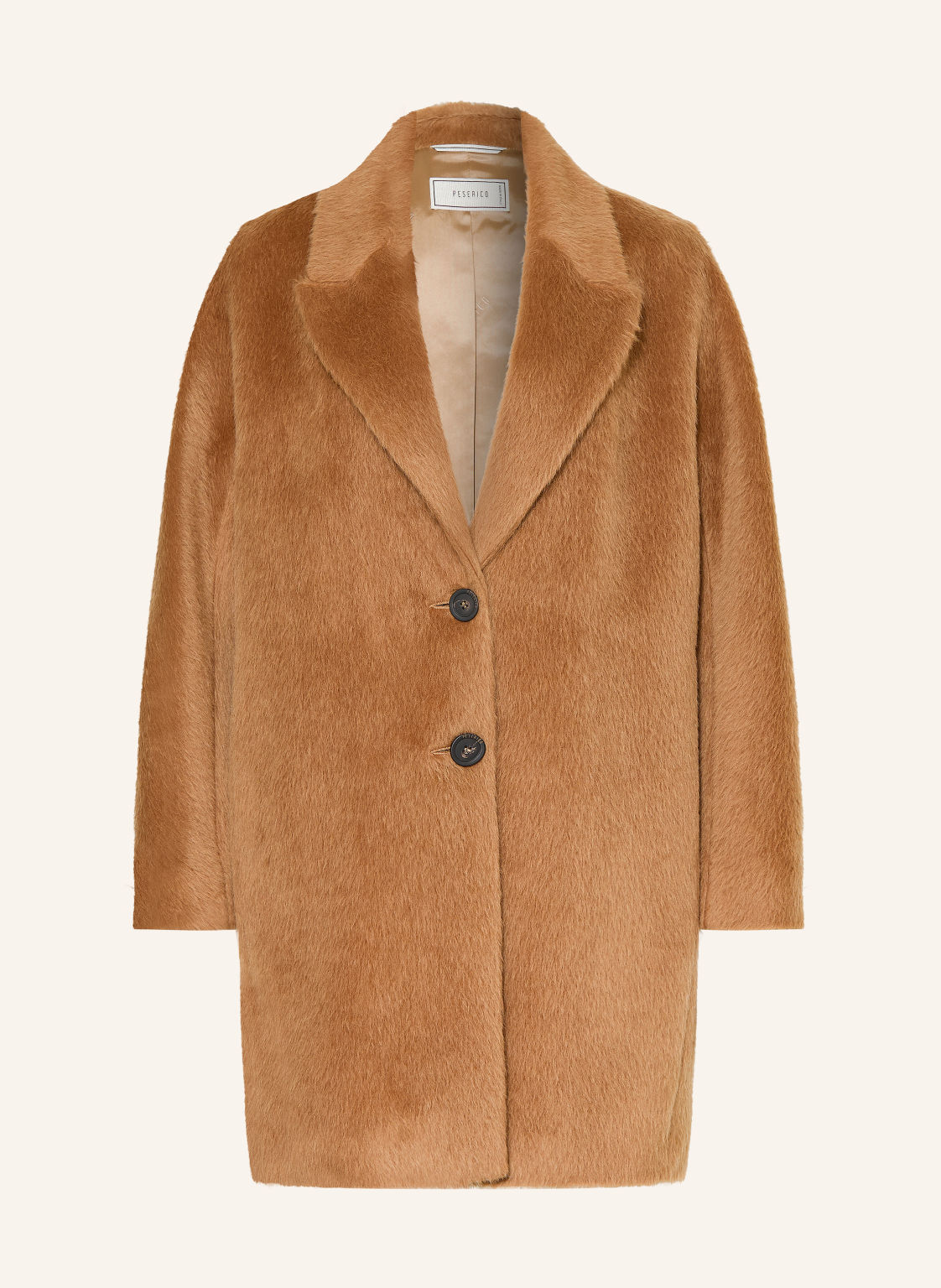 Peserico Płaszcz Z Alpaki beige