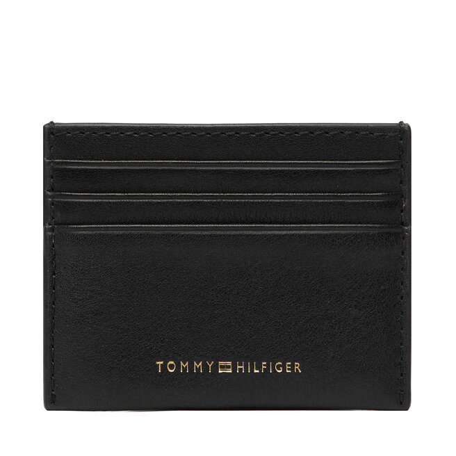 Etui na karty kredytowe Tommy Hilfiger Th Seasonal Cc Holder AM0AM14789 Czarny