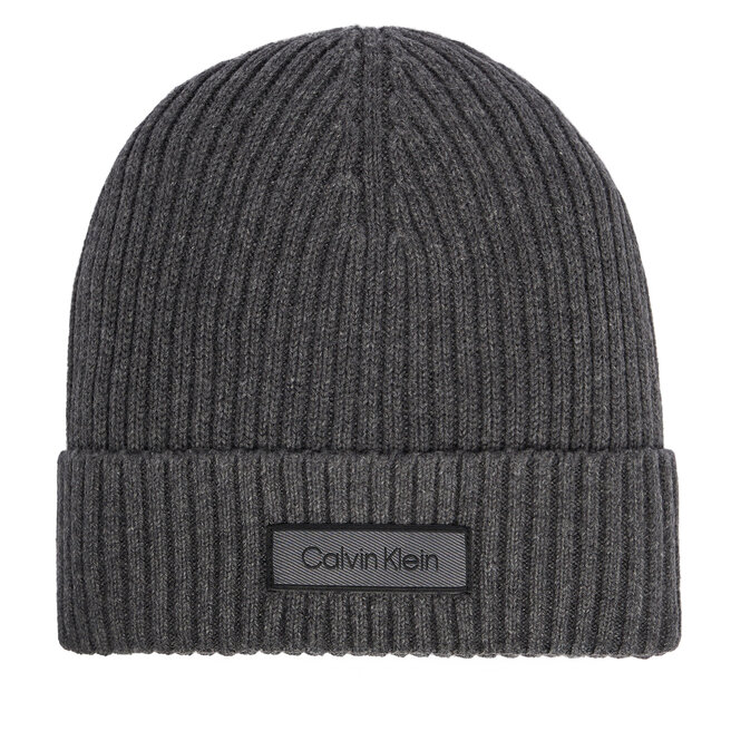 Czapka Calvin Klein LV04D8053G Szary