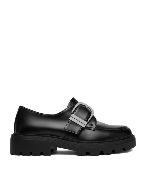 JENNY Loafersy CEO-295FF Czarny