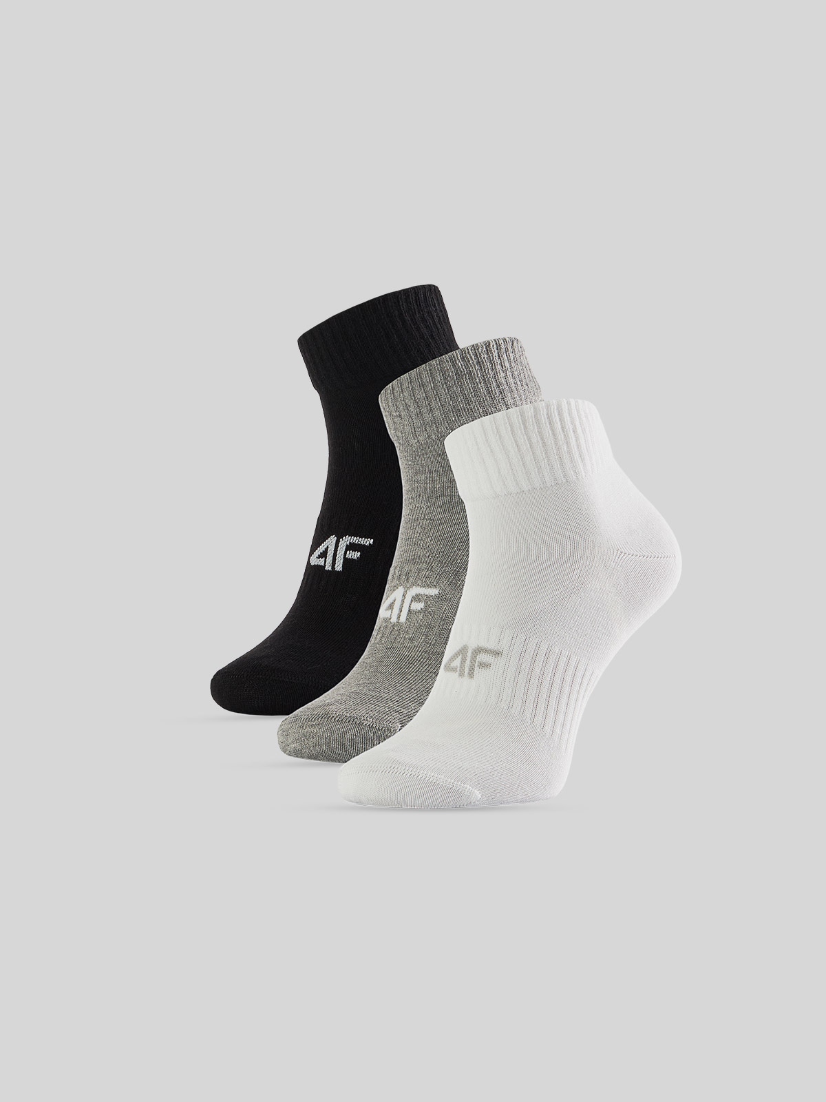 4F Skarpetki krótkie (3-pack) męskie - multikolor 43-46