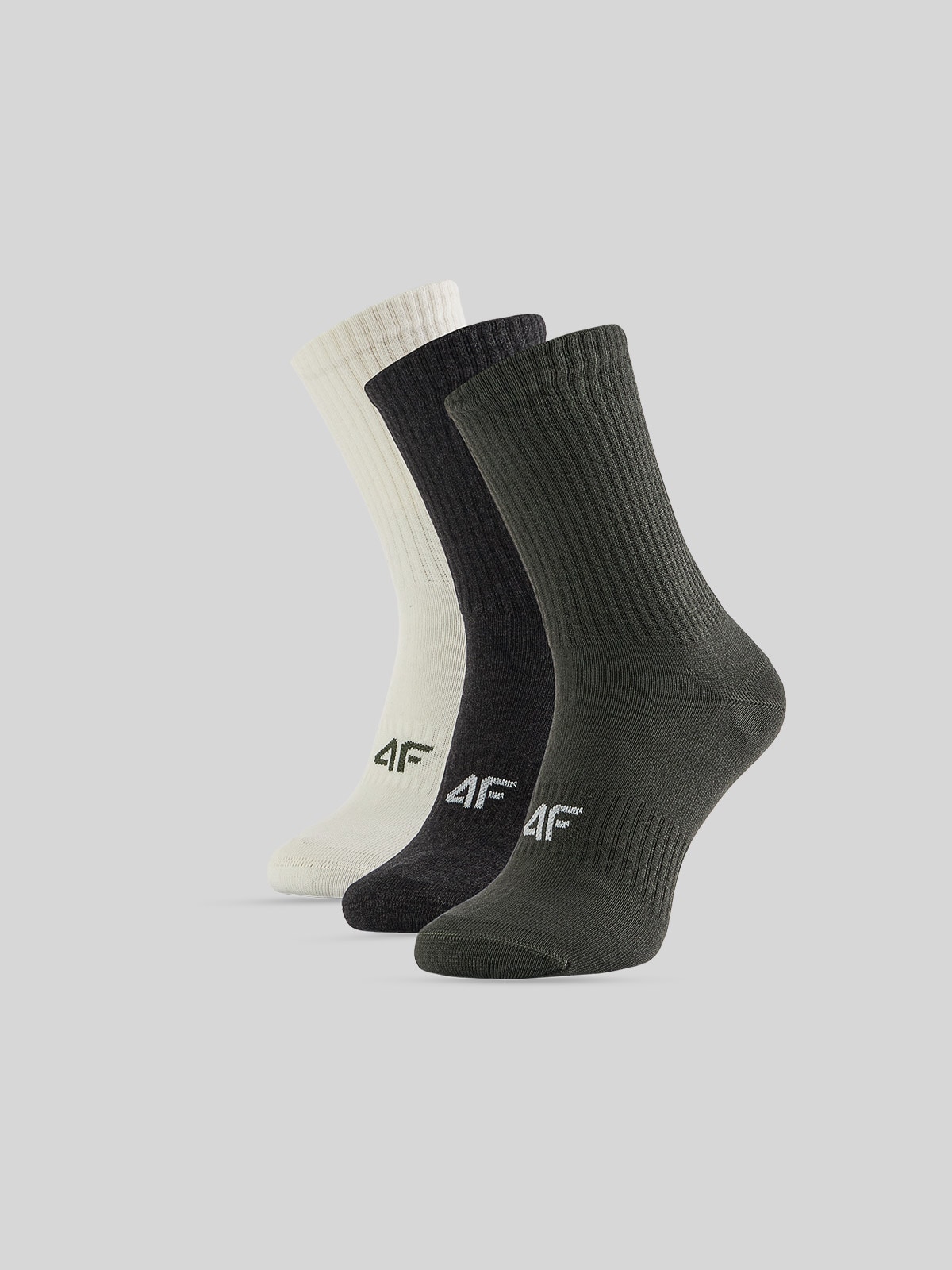 4F Skarpetki długie (3-pack) męskie - multikolor 43-46