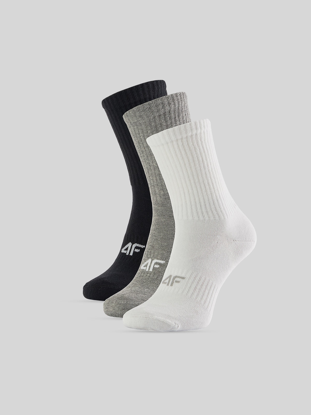 4F Skarpetki długie (3-pack) męskie - multikolor 43-46