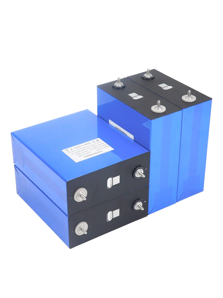 Wysokiej Pojemności Bateria Litowo-Żelazowo-Fosforanowa (LiFePO4) 3.2V 360AH DIY 12V 24V 36V 48V 96V, Ogniwa Akumulatorowe Klasy A do Magazynowania Energii Słonecznej, Dostępne w UE 3.2V-360AH-4PCS