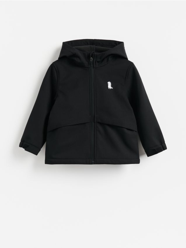 Reserved - Wodoodporna kurtka softshell - czarny