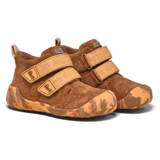 Buty barefoot dziecięce Affenzahn Prewalker Lowboot Leather Talky Affenzahn Rozmiar butów (UE): 23 / Kolor: brązowy