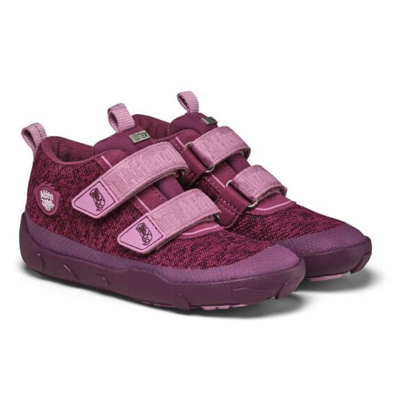 Buty barefoot dziecięce Affenzahn Low Boot Knit Happy Otter Rozmiar butów (UE): 34 / Kolor: fioletowy