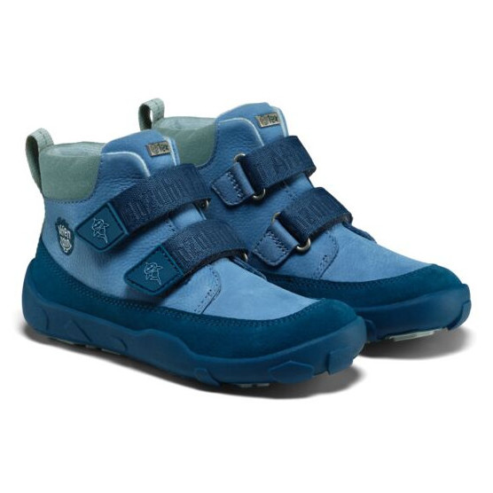 Buty barefoot dziecięce Affenzahn Low Boot Leather Friendy Shark Rozmiar butów (UE): 29 / Kolor: niebieski