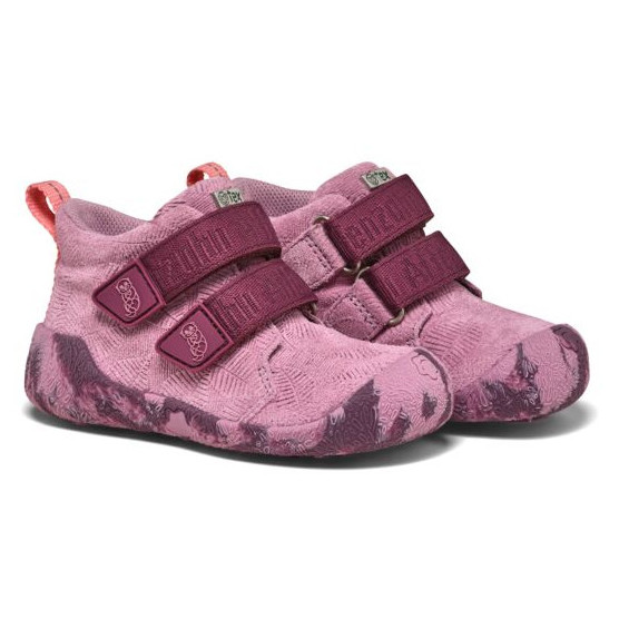Buty dziecięce Affenzahn Prewalker Low Boot Leather Talky - Otter Rozmiar butów (UE): 23 / Kolor: różowy