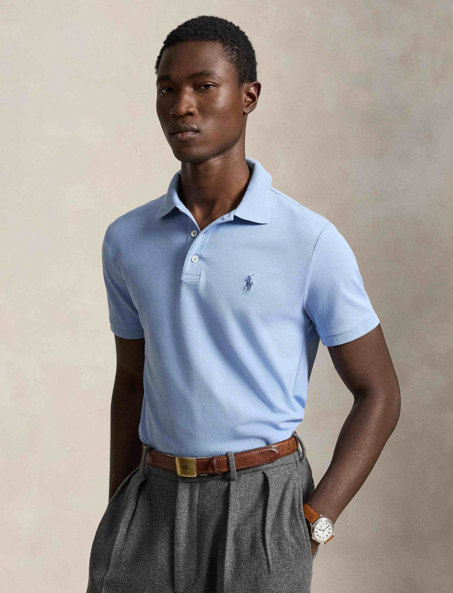 POLO RALPH LAUREN Polo Custom slim fit stretch mesh