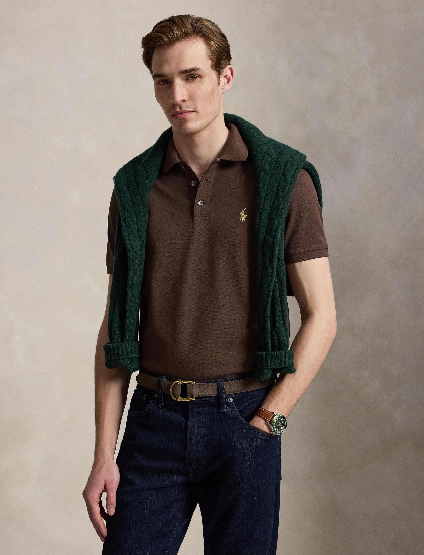 POLO RALPH LAUREN Polo Custom slim fit stretch mesh