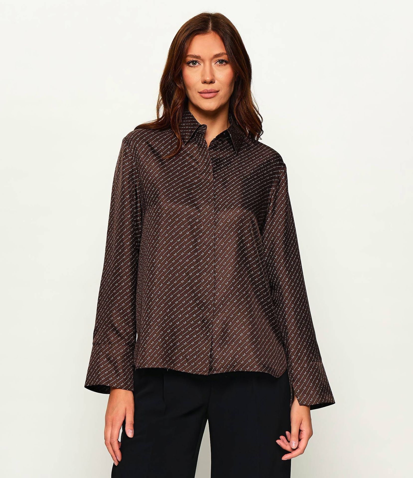 MM Jedwabna koszula Mmlfarea Regular Fit
