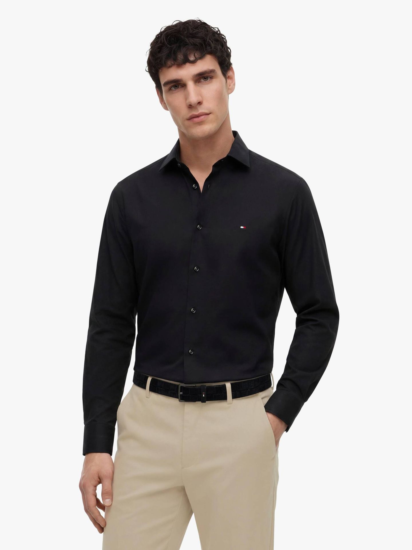 Tommy Hilfiger Koszula Slim Fit stretch