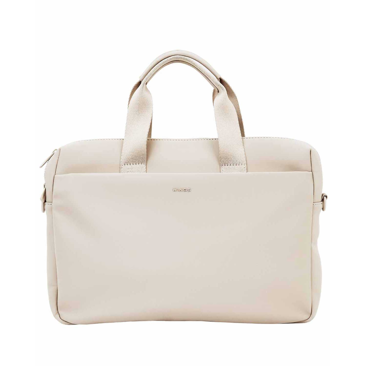 Torba na laptop 15,6'' Wings Willow WLL01, beżowa