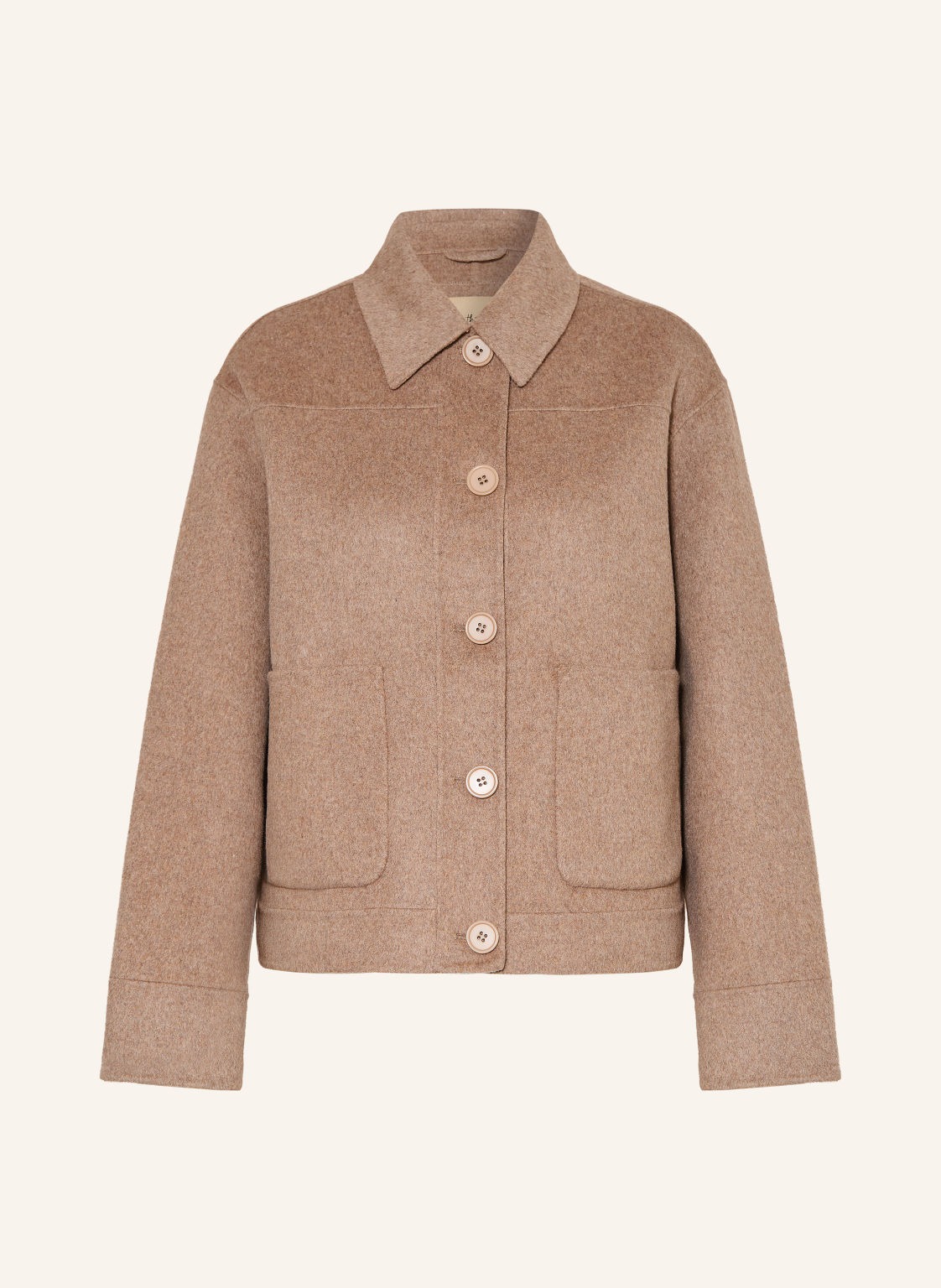 Smith & Soul Kurtka Pudełkowa beige