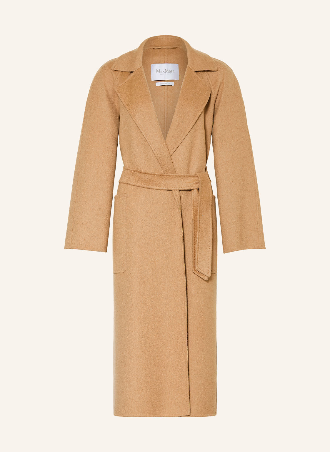 Max Mara Płaszcz Z Wełny Wielbłądziej Ready braun