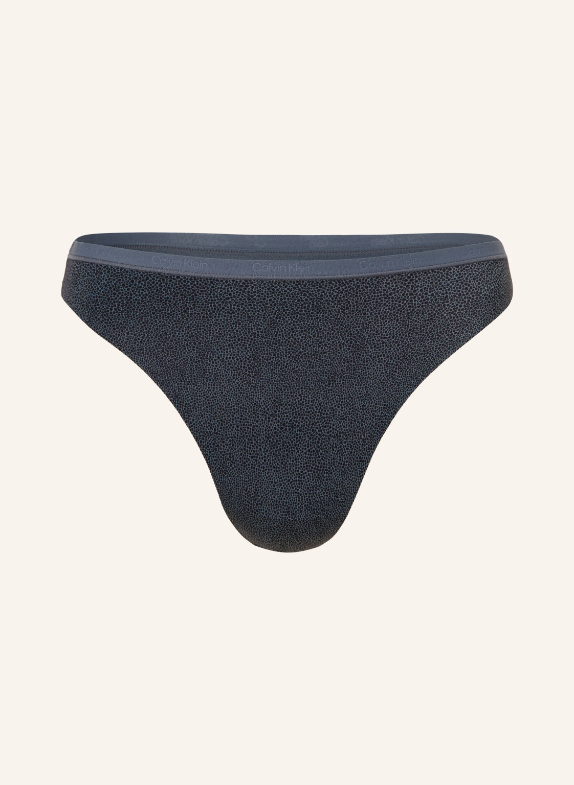 Calvin Klein Stringi Perfectly Fit grau