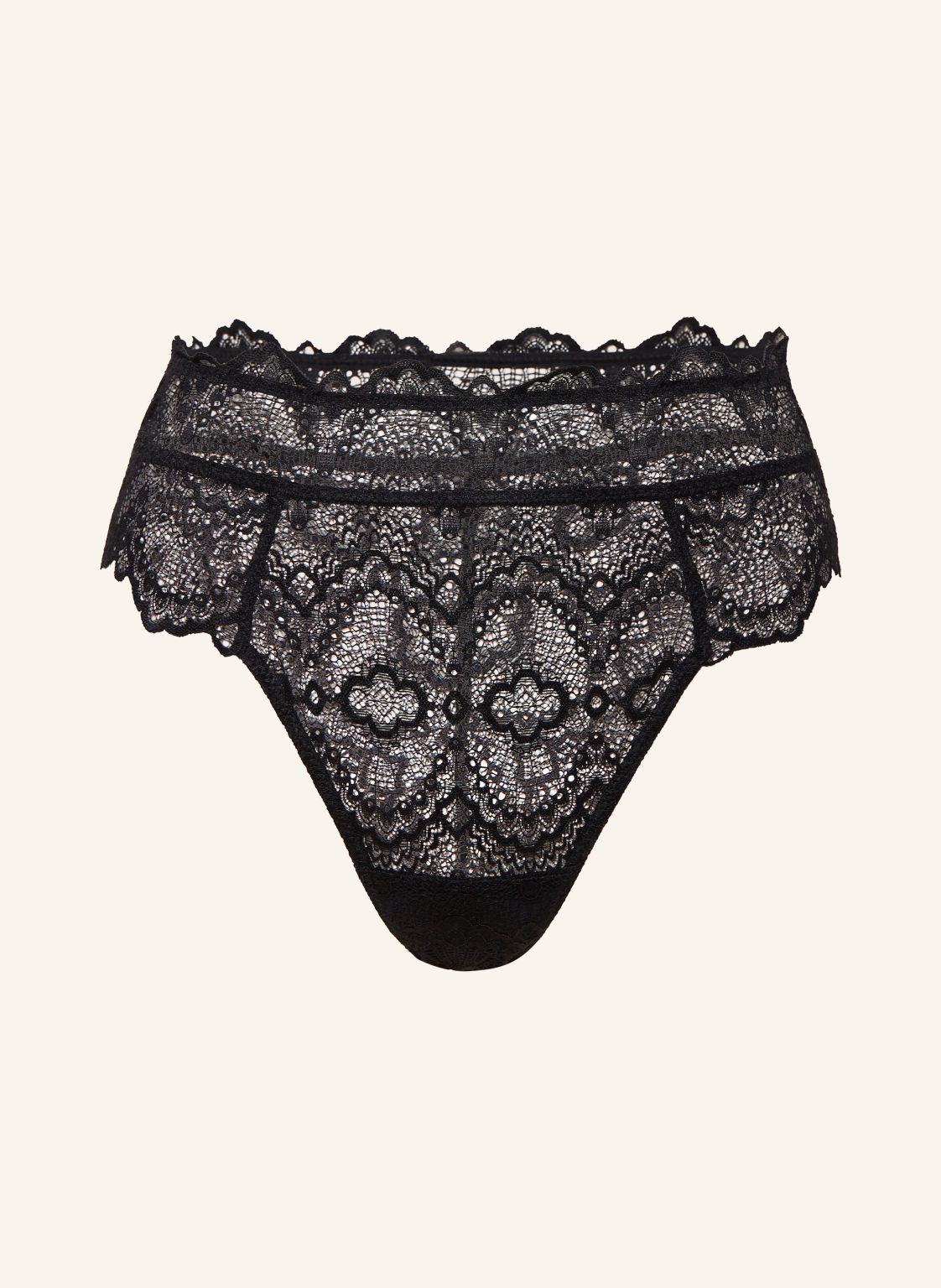 Calida Figi Z Wysokim Stanem Love Lace schwarz