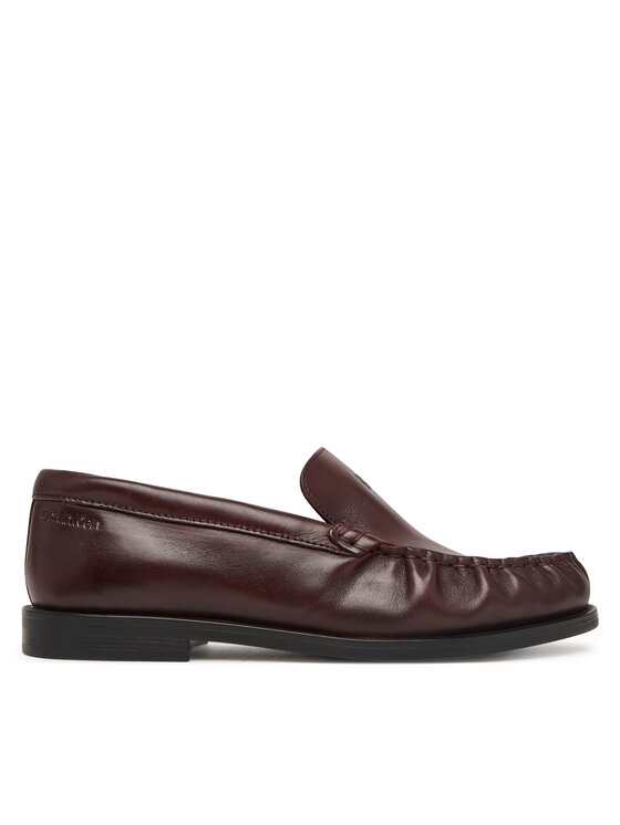 Calvin Klein Mokasyny Round Essential Loafer Lth HW0HW03195 Brązowy