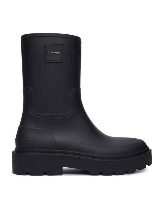 Calvin Klein Kalosze Combat Rain Boot HM0HM02243 Czarny