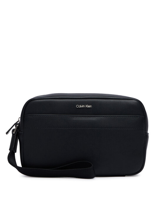 Calvin Klein Saszetka Raised Pouch W/ Handle LV04D1277G Czarny