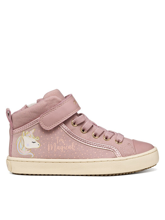 Geox Sneakersy J Kalispera Girl J744GI 0AU54 C8A2L S Różowy jasny