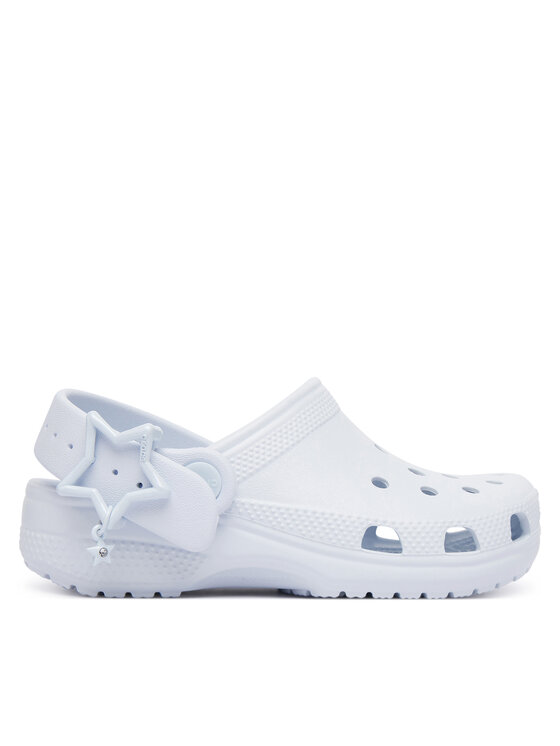 Crocs Klapki Classic Star Buckle Clog 213941 Niebieski jasny