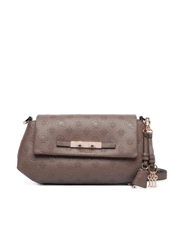 Guess Torebka Carmella HWPD22 25200 Beżowy ciemny