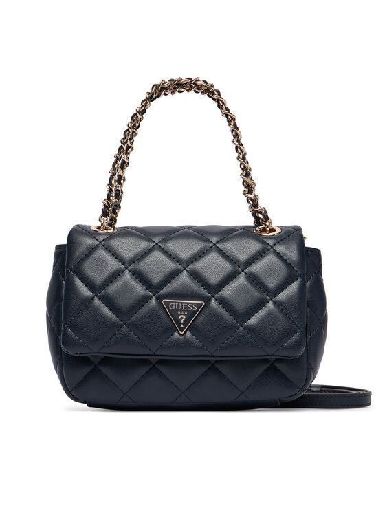 Guess Torebka Juliet Mini HWQG24 56740 Granatowy