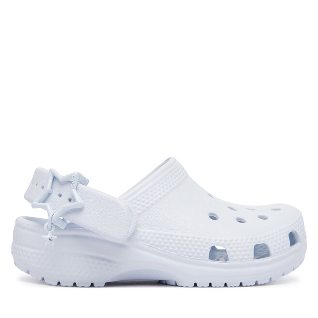Klapki Crocs Classic Star Buckle Clog 214369 Niebieski jasny