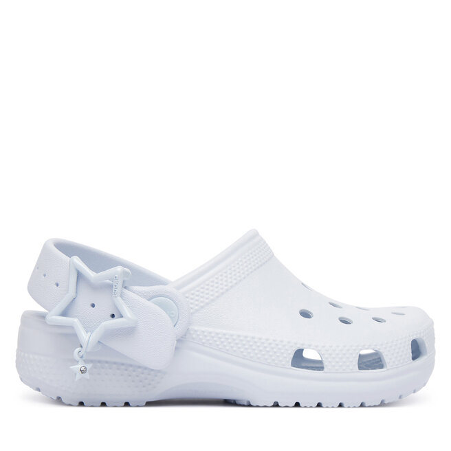 Klapki Crocs Classic Star Buckle Clog 213941 Niebieski jasny