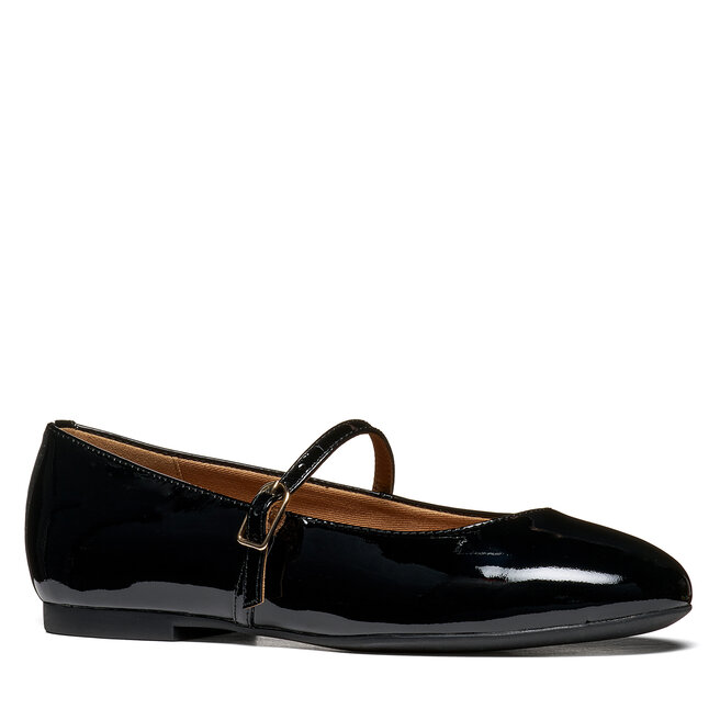 Baleriny Geox D New Palmaria D664JA 66 C9999 Czarny