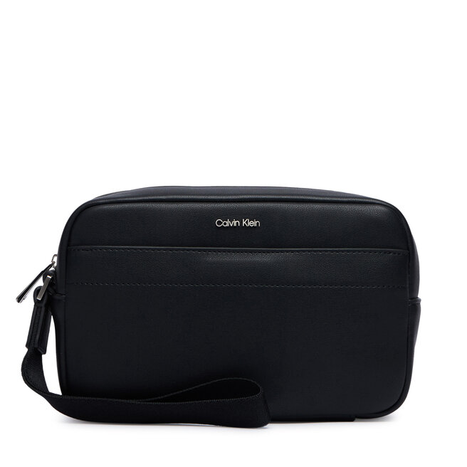 Saszetka Calvin Klein Raised Pouch W/ Handle LV04D1277G Czarny