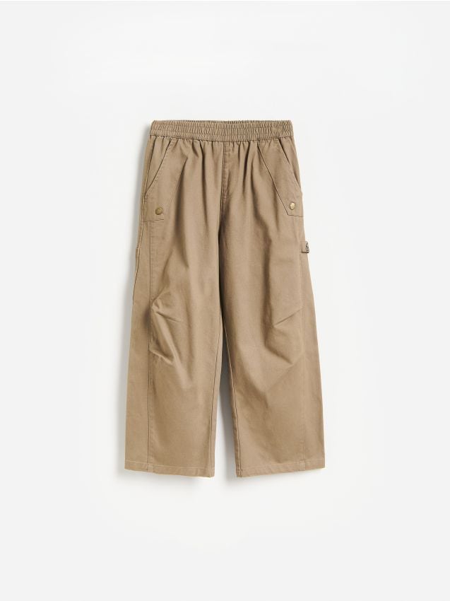 Reserved - Spodnie loose fit - zielony
