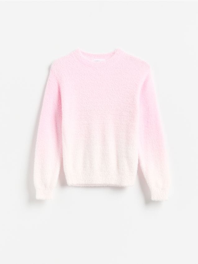 Reserved - Sweter z efektem ombre - wielobarwny