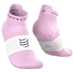 COMPRESSPORT Skarpety PRORACING SOCKS V4 RUN LOW Orchid/White